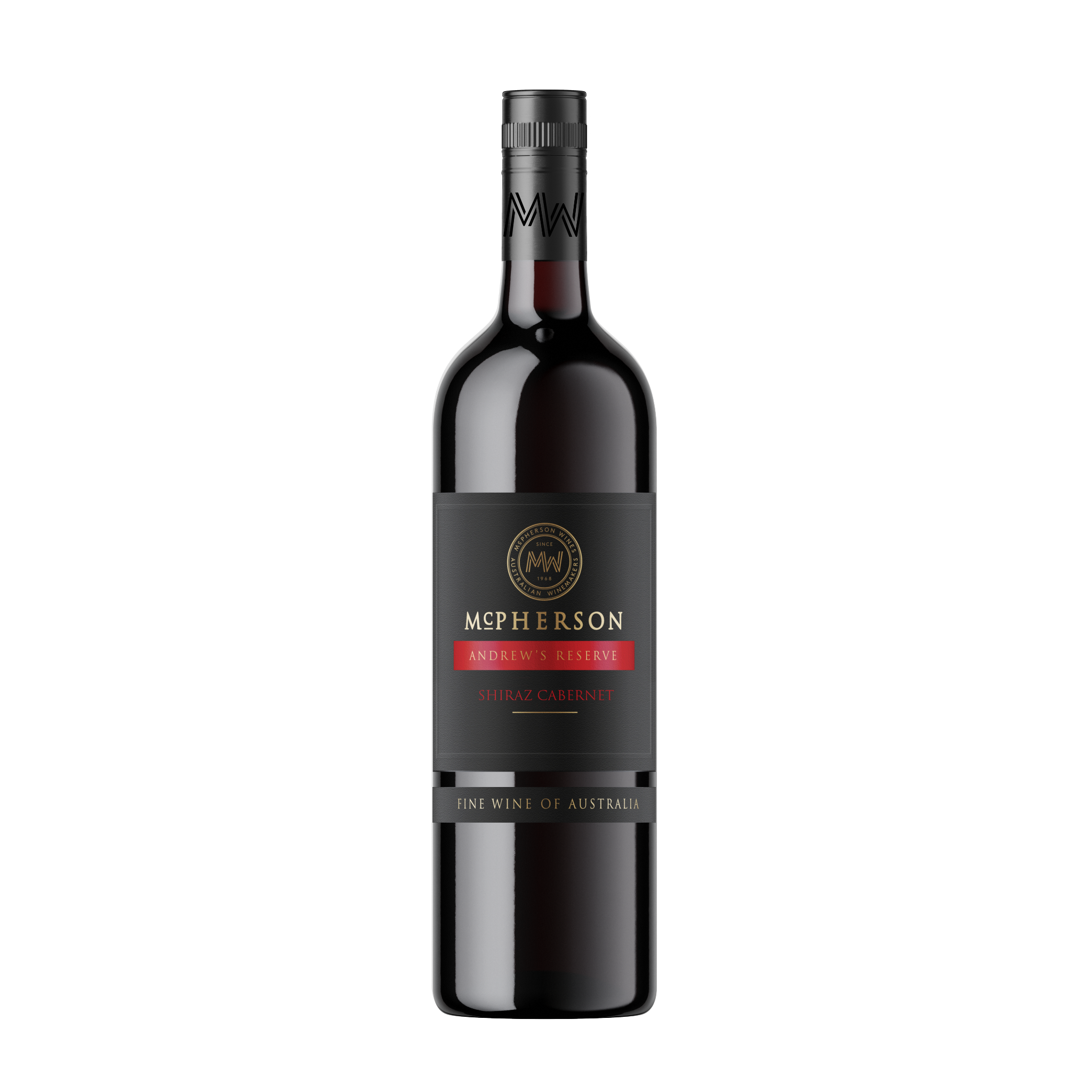 2022 Andrew’s Reserve Shiraz Cabernet bottle